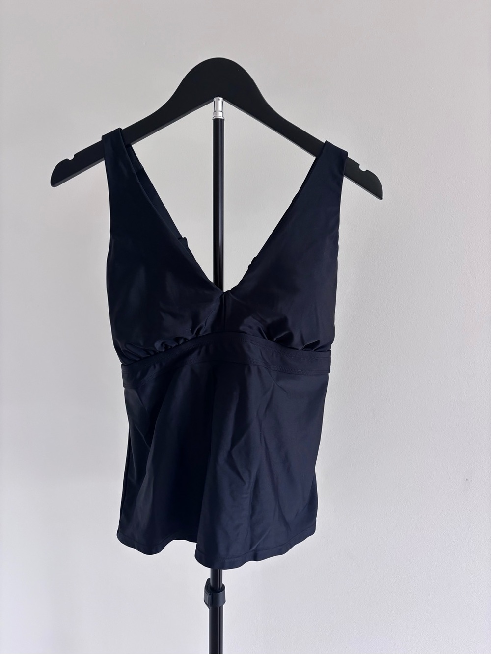 Title Nine Better Tankini Top | Black | M-D | Supportive | Swim | D Cup